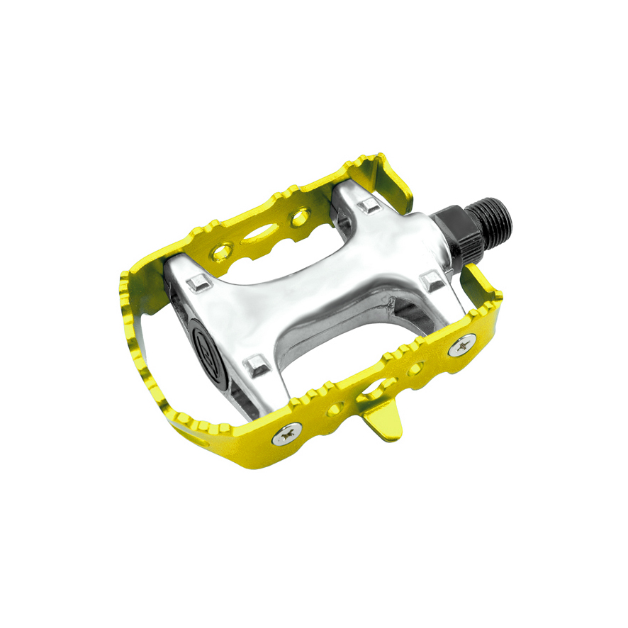 pedales de bicicleta mtb/ciudad xerama, cuerpo de aluminio y eje cr-mo, peso de 216g