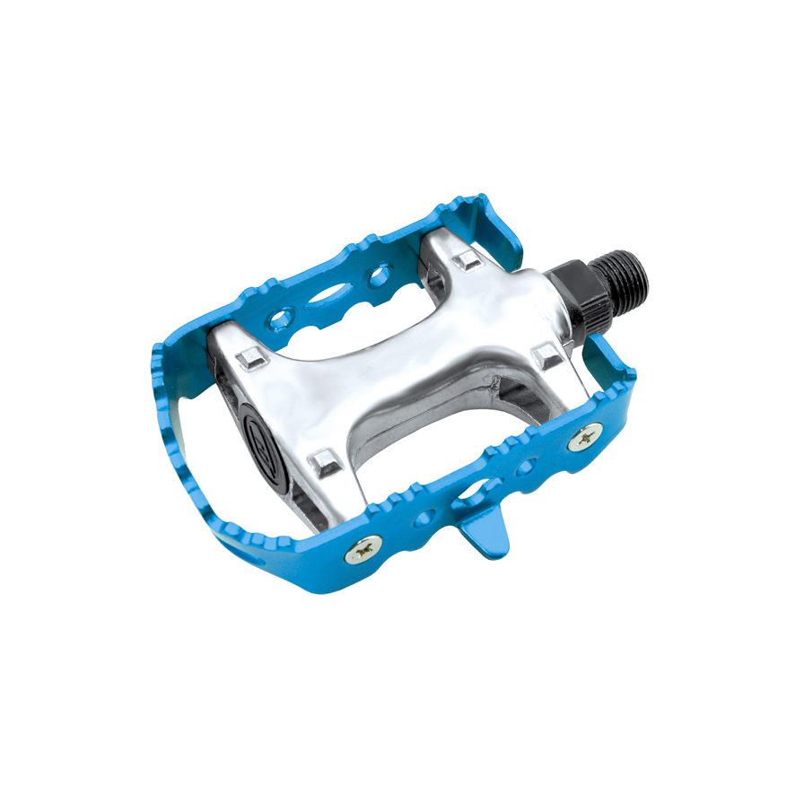 pedales de bicicleta mtb/ciudad xerama, cuerpo de aluminio y eje cr-mo, peso de 216g