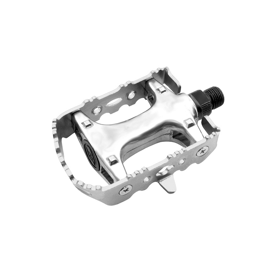 pedales de bicicleta mtb/ciudad xerama, cuerpo de aluminio y eje cr-mo, peso de 216g