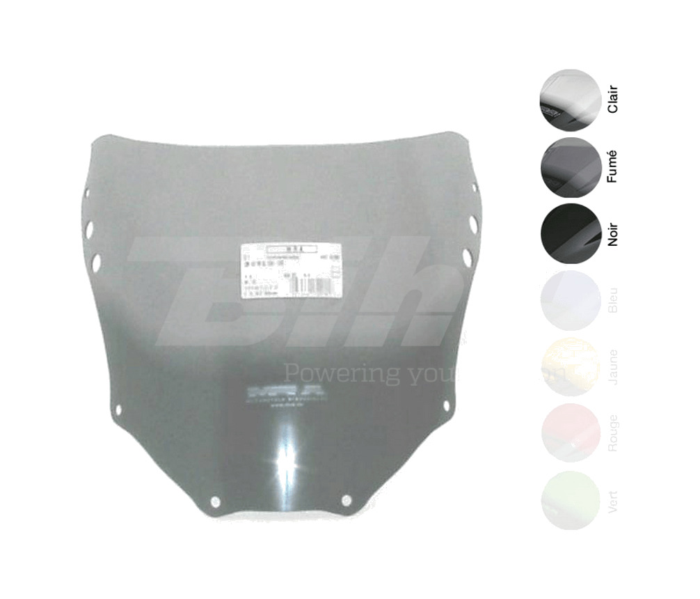 cúpula parabrisas pantalla para moto original mra - tipo oe, ahumado, 320mm de altura y 400mm de anchura