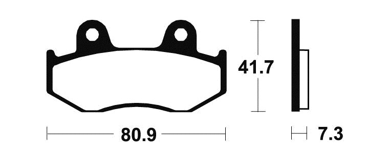 TECNIUM organic brake pads MA58 - Picture 1 of 1