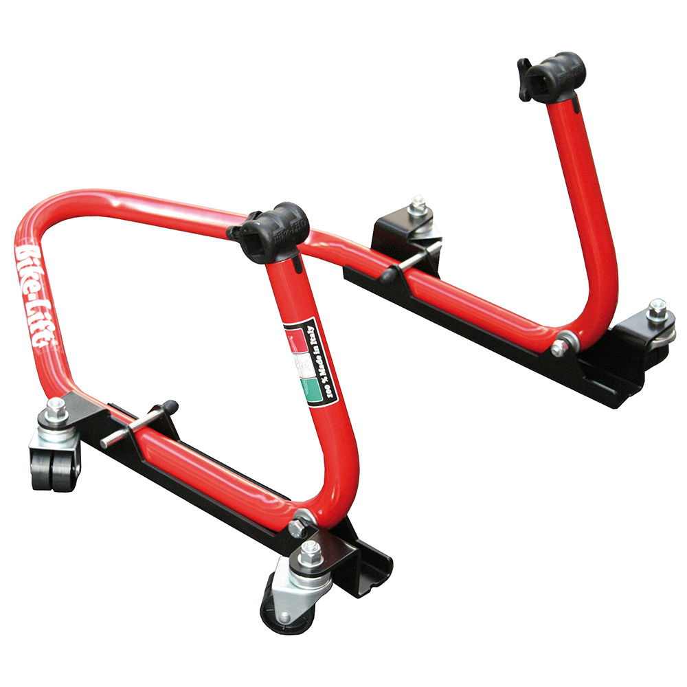 caballete soporte trasero movil y plegable para diabolos basculante