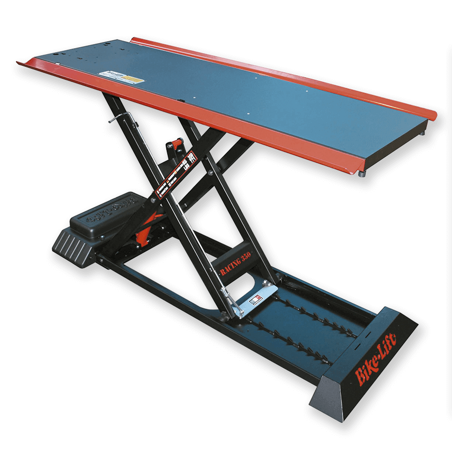elevador de taller bike lift racing 400 con bomba a electro-hidráulica
