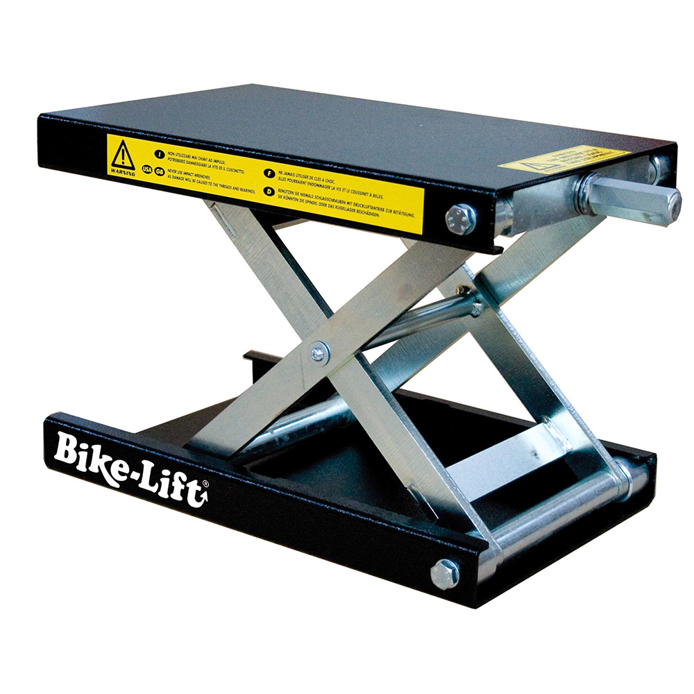 elevador de moto mecánico 25 bike lift mcl-30 profesional tijera