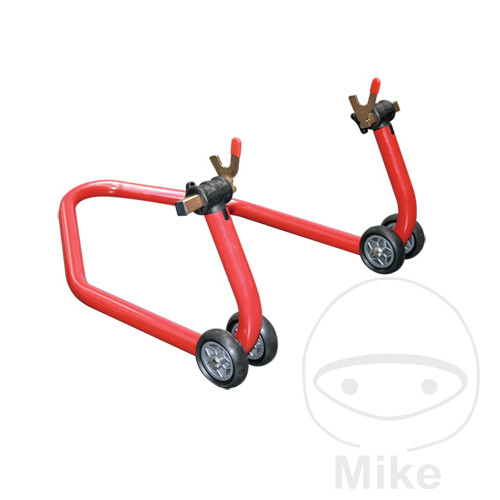 caballete rueda trasera de moto paddock