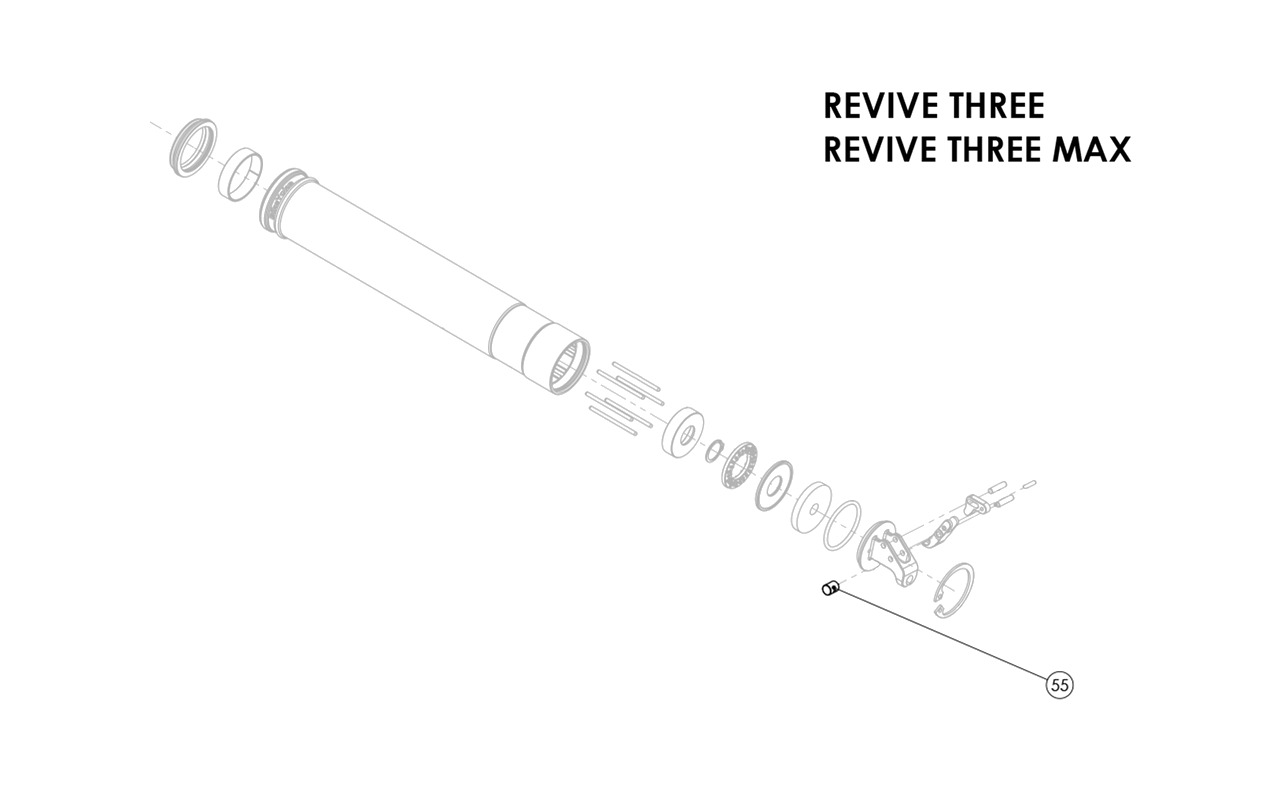 barrilete de cable 3.0 #55 rev3 rev3max