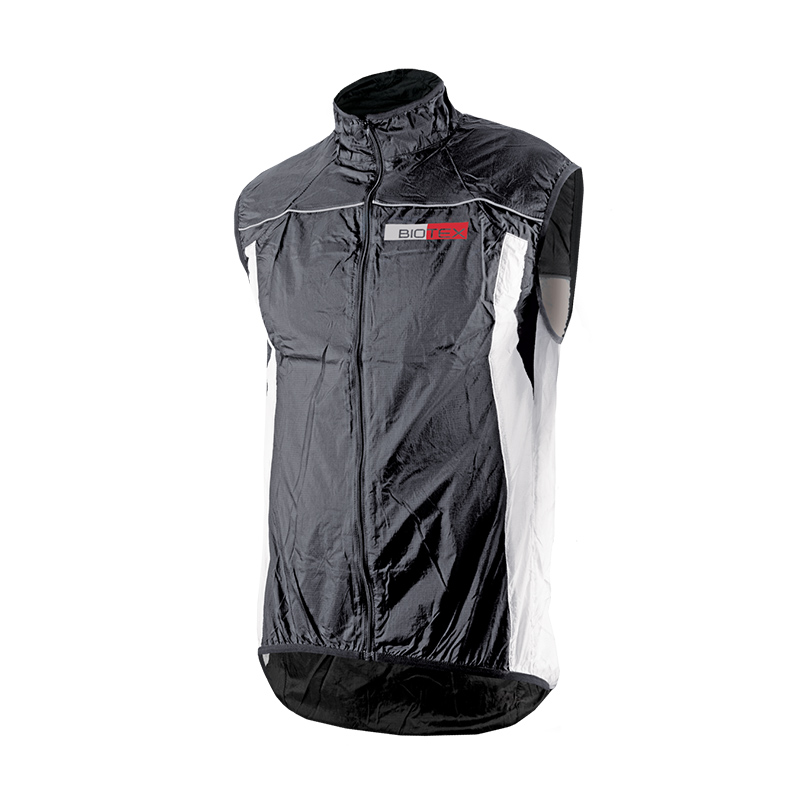 BIOTEX Chaleco cortavientos impermeable para ciclismo