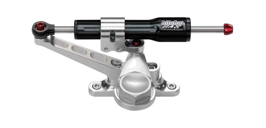 Stabilisateur De Direction Amortisseur Moto OOPUHKSY - Compatible Tiger 900 GT Pro / Rallye / 850 - Aluminium Robuste Pour Conduite Stable