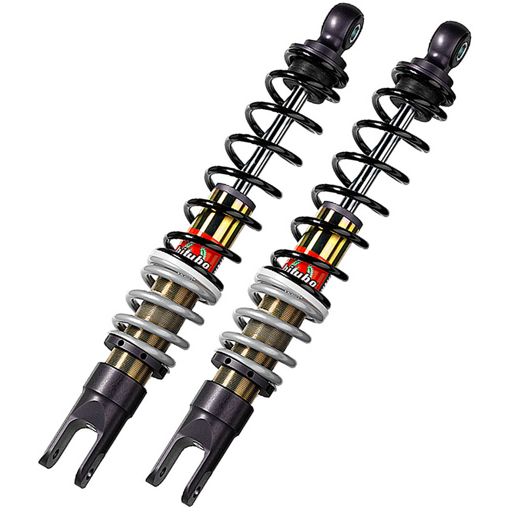 amortiguadores gas scooter muelle gris/negro sc161ygb02