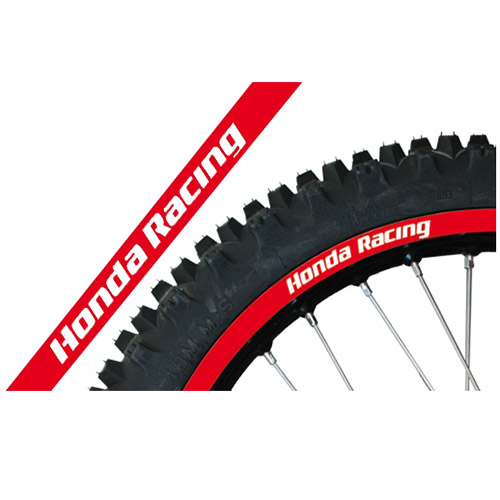 adhesivo pegatina tirilla tira llanta rueda honda racing 5068
