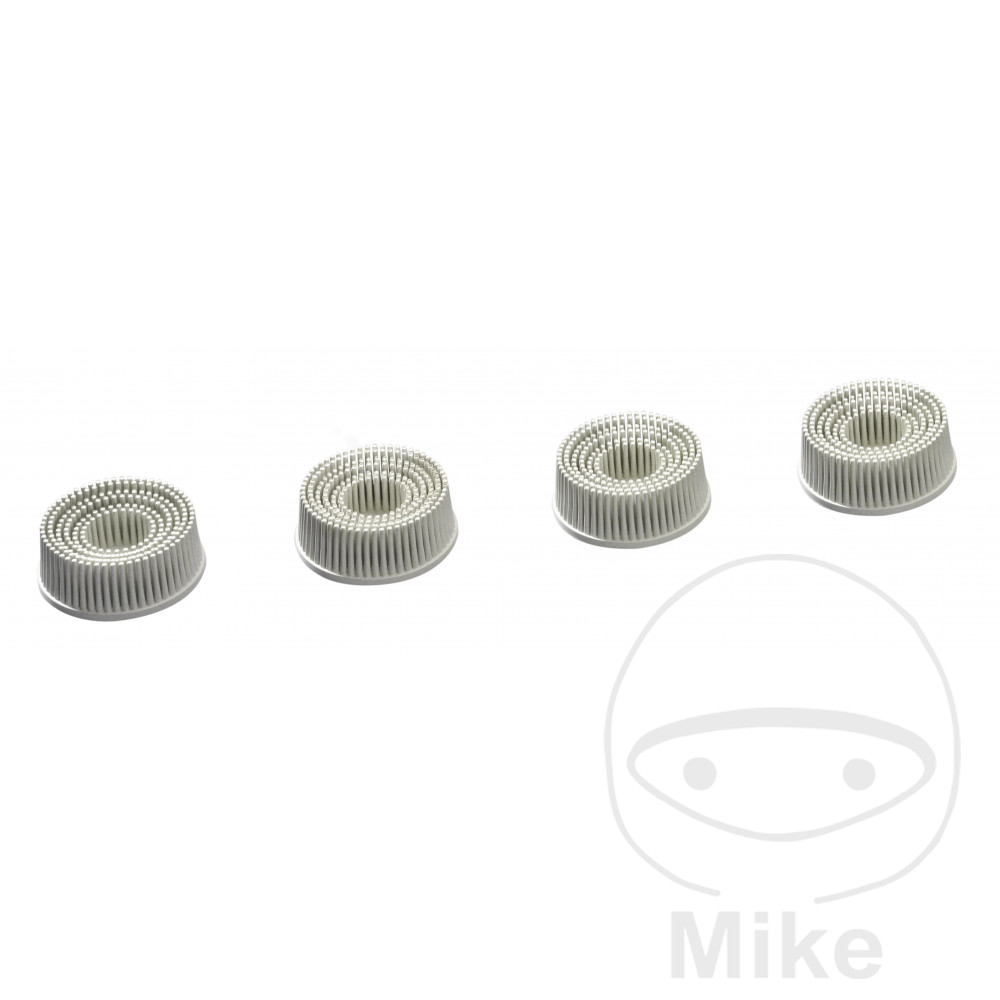 pack 4 cepillos limpieza de tapacubos