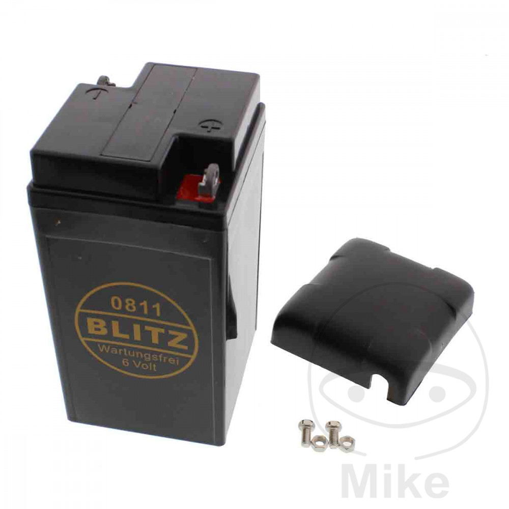 batería gel de moto con tapa 0811 6v
