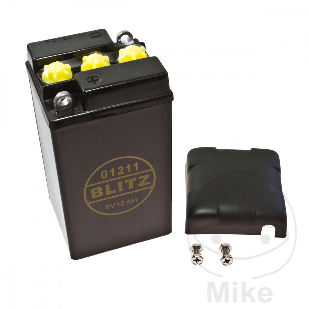 batería de moto con tapa 01211 6v