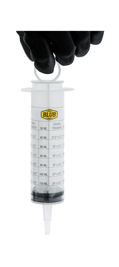 jeringuilla para meter el liquido tubelizacion tubeless syringe 100ml