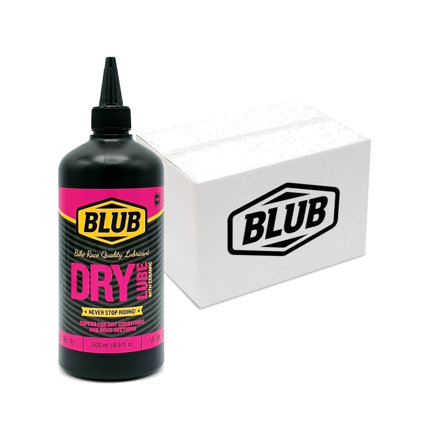 lubricante seco para cadena de bicicleta dry lube 500ml 16u
