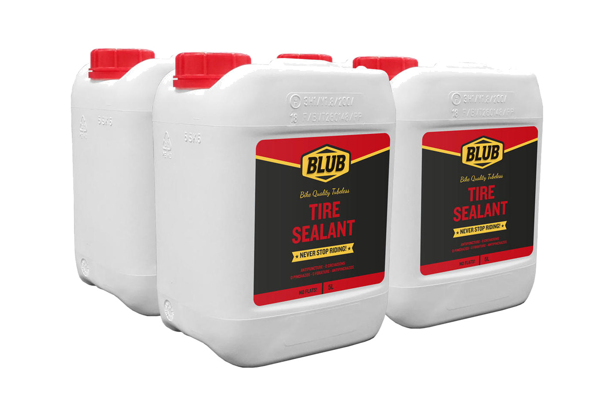 botella de líquido sellante antipinchazos para ruedas (4u) 5l