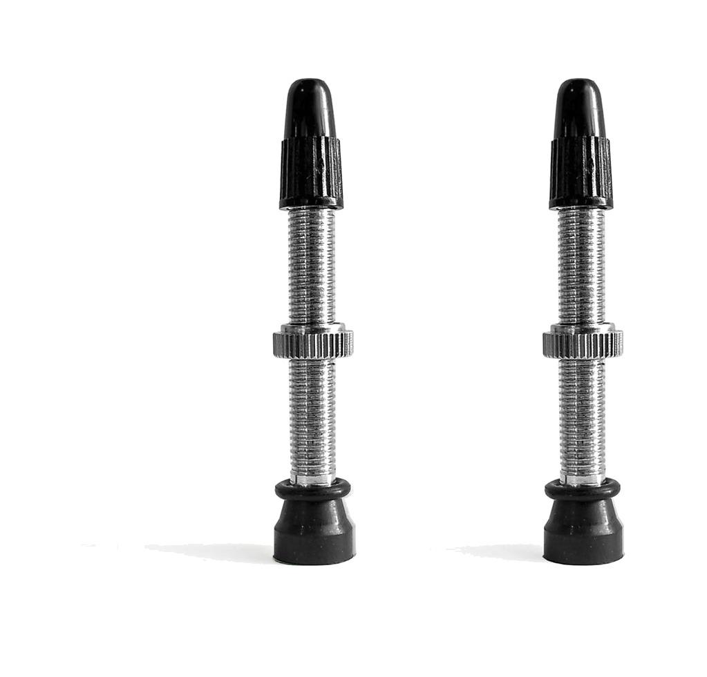 válvula universal de latón + herramienta de válvula central tubeless presta 44 mm