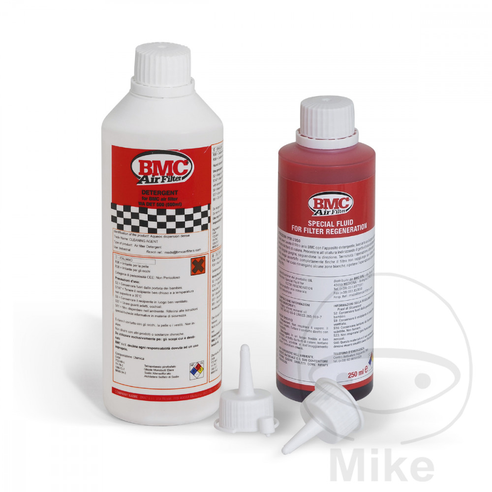 kit detergente y aceite para filtro wa250-500