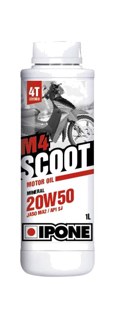 aceite lubricante para motor  m4 scoot 20w50 export - 1l