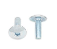 tornillos cabeza redonda plana m5 x 0.80 x 16 mm