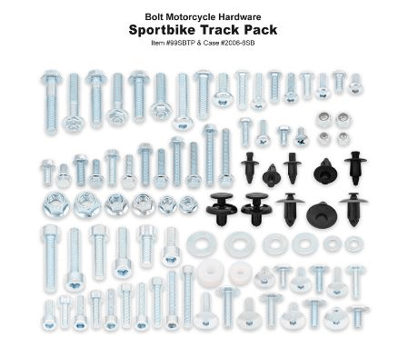 kit de tornilleria track pack street