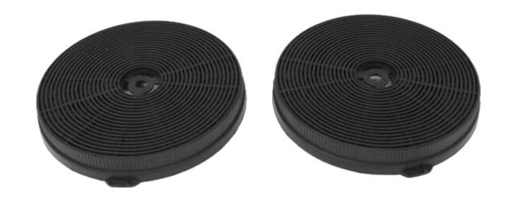 filtro de carbón activo para campana extractora kf 574 du 7604 7606 7606.1 2 uds
