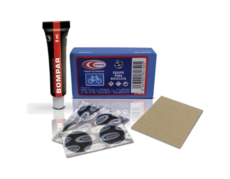 cajas de parches de bibi vulcanizante  50u