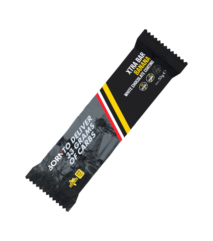barrita energética sabor platano xtra 50 gr 15 uds