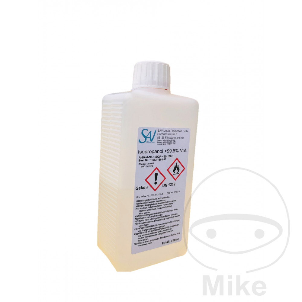 botella de isopropanol para analizador de gases 0.5l bea 090