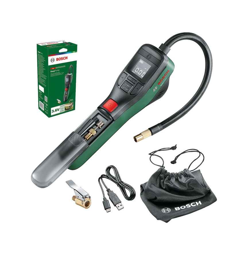 hinchador electrico con luz led easypump 10.3 bar