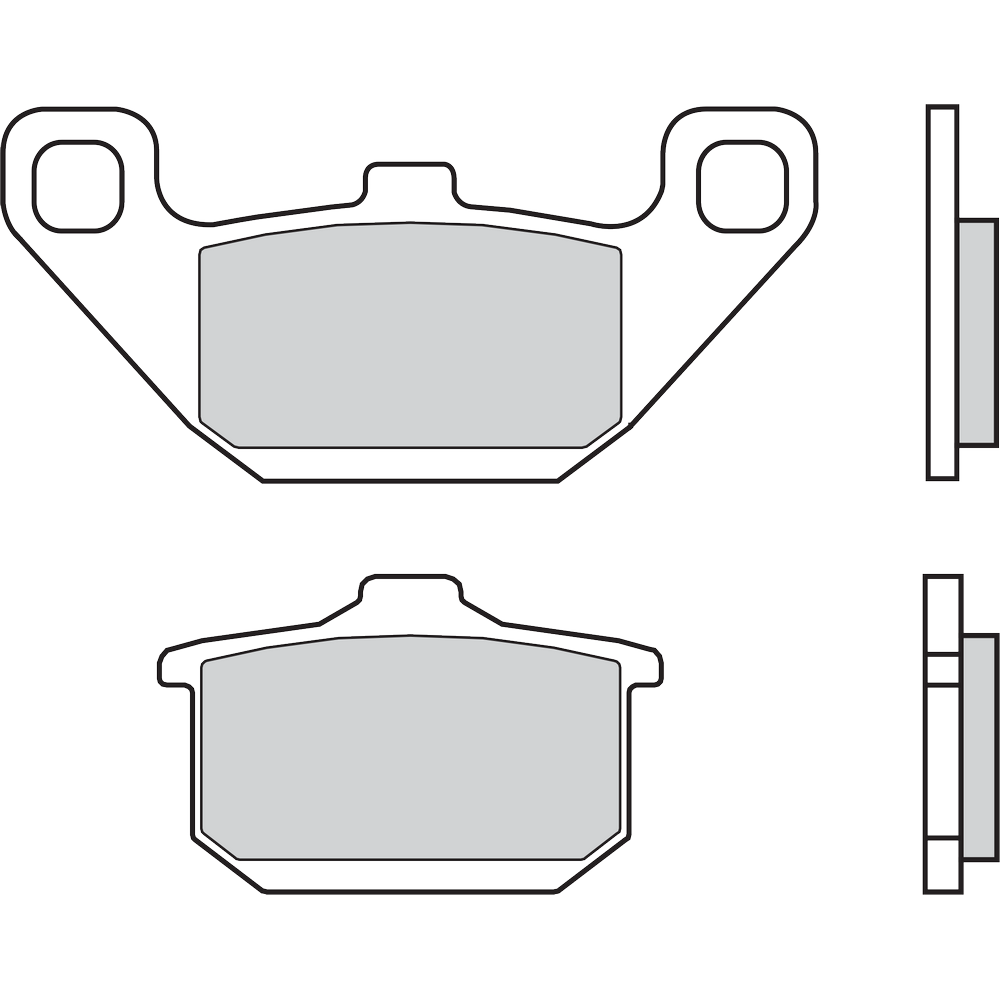 Brembo 07KA0808 Bremsbel?ge Kwasaki GPZ 500 GPZ 1000 usw. Brake Pads ...