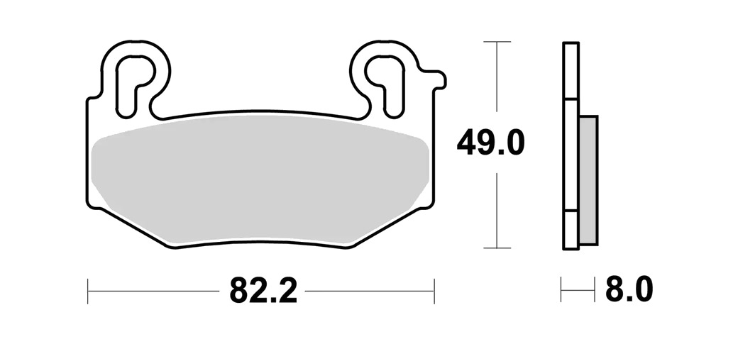 pastillas de freno sinterizadas 07bb42sa
