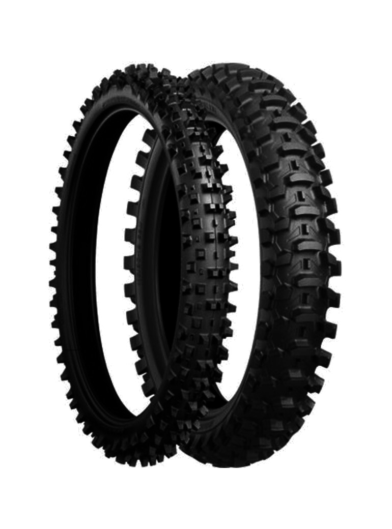 neumático cubierta moto 80/100-21 nhs 51m tt battlecross x10 front