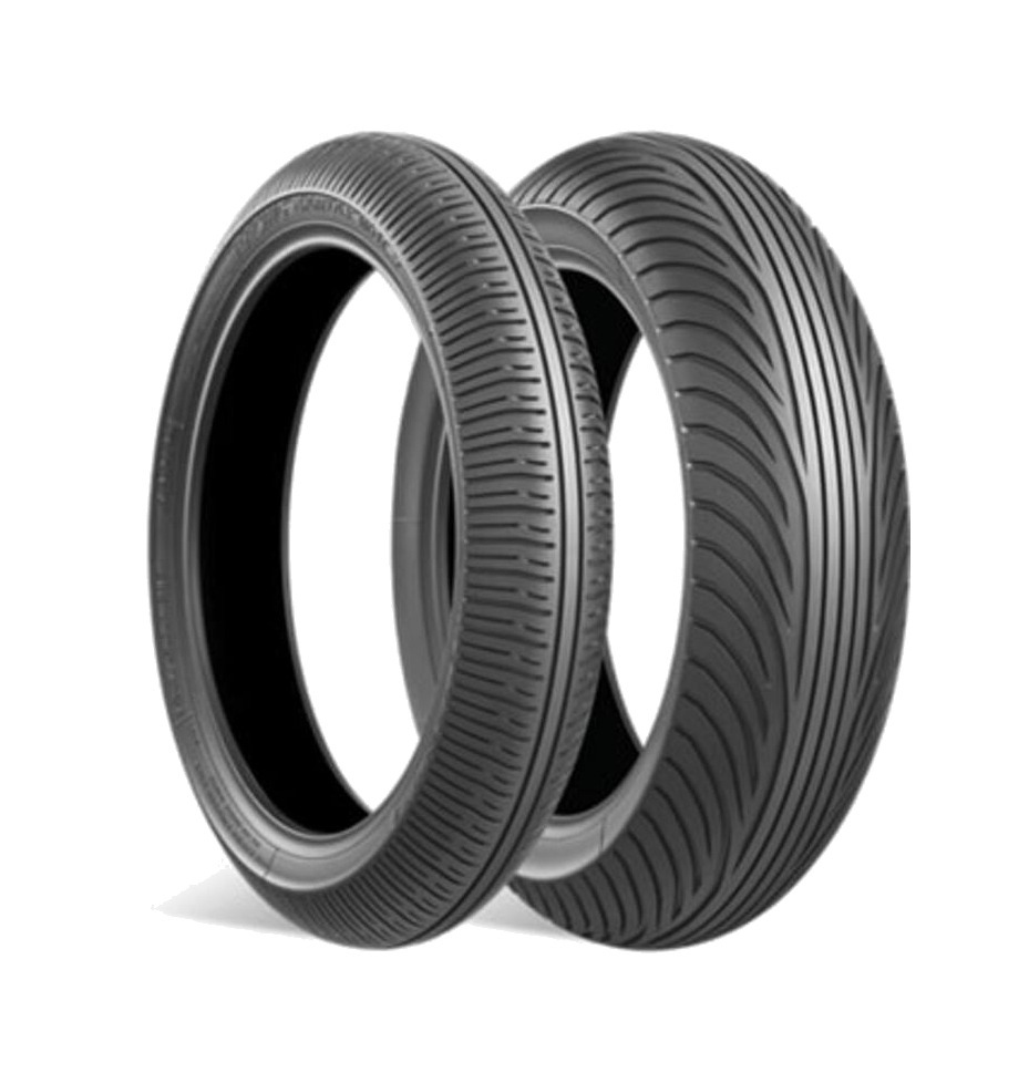 neumático delantero de lluvia para moto battlax w01 rain soft 120/600 r 17 nhs tl