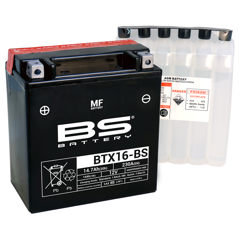 BS BATTERY Bateria BTX16-BS - Bild 1 von 1