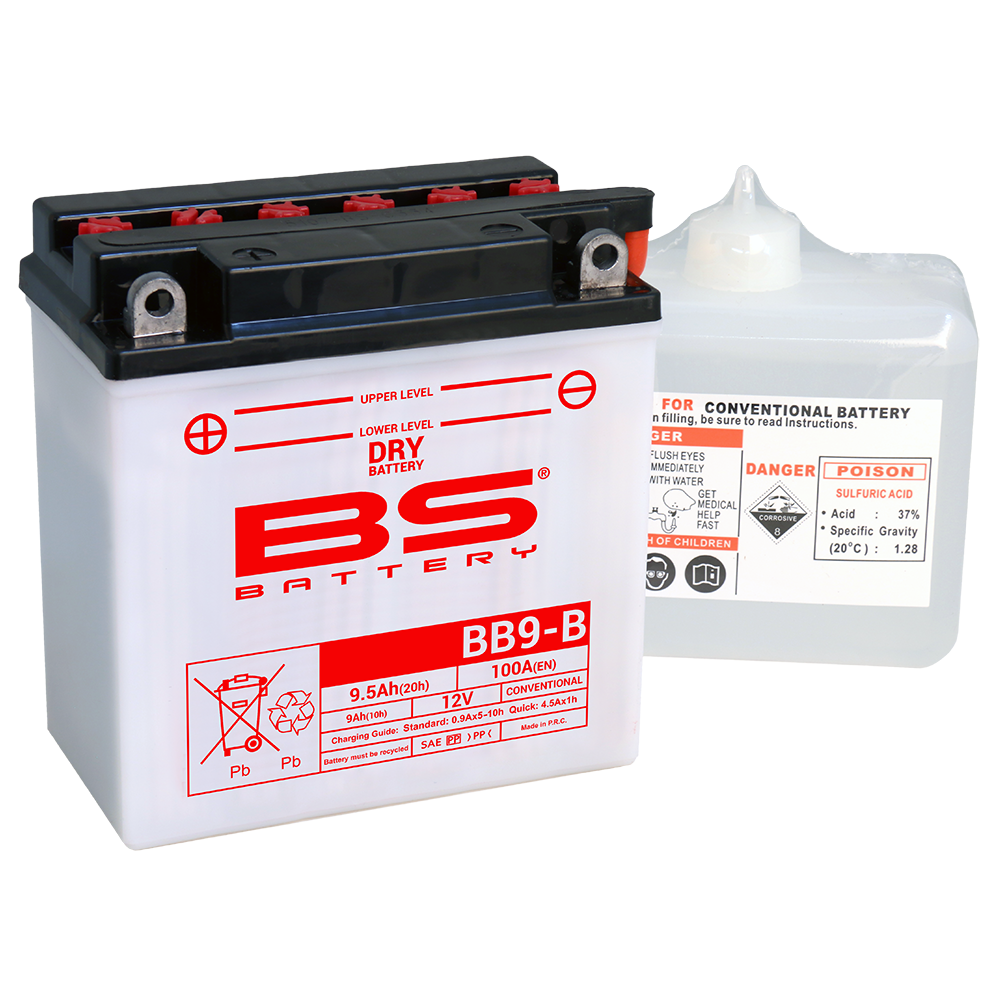 BS BATTERY BATTERIE BS Battery YB9-B (fresh pack) - Bild 1 von 1