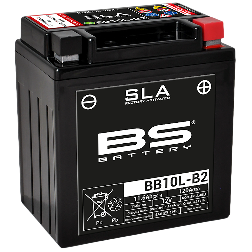 Batteria SLA Max BS BB10L-B2 (FA) - Tecnologia AGM per motociclette con elevata - Afbeelding 1 van 1