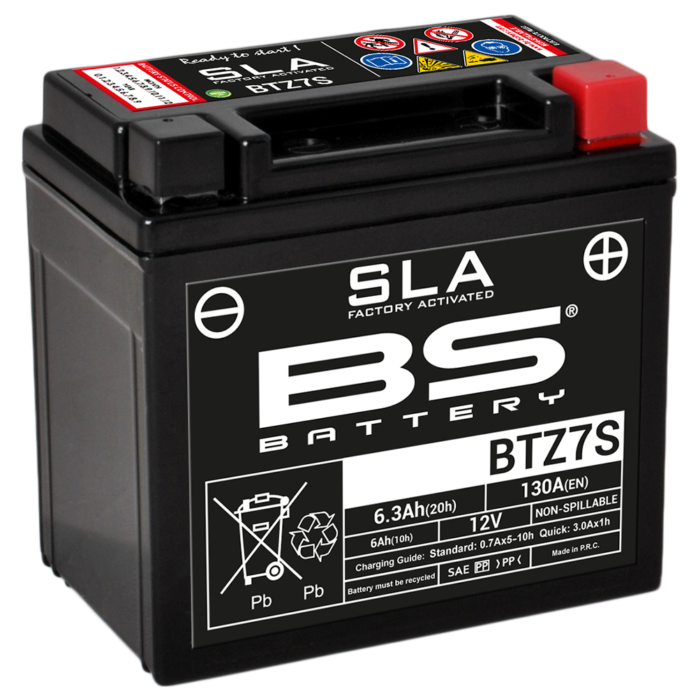 BS BATTERY BATTERY SLA BTZ7S (FA) - Picture 1 of 1