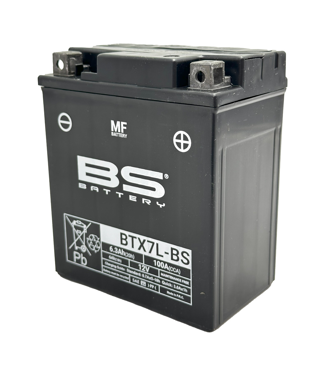 bateria btx7l-bs sin mantenimiento de 12v