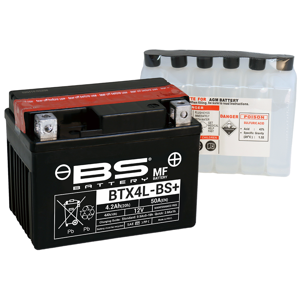 bateria btx4l-bs sin mantenimiento