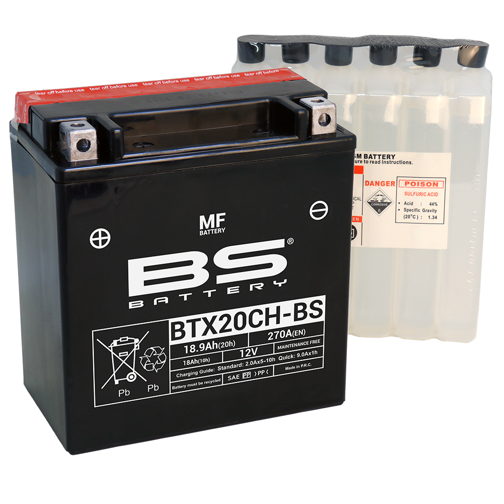 batería bs btx20ch-bs de 12v y 18,9ah sin mantenimiento