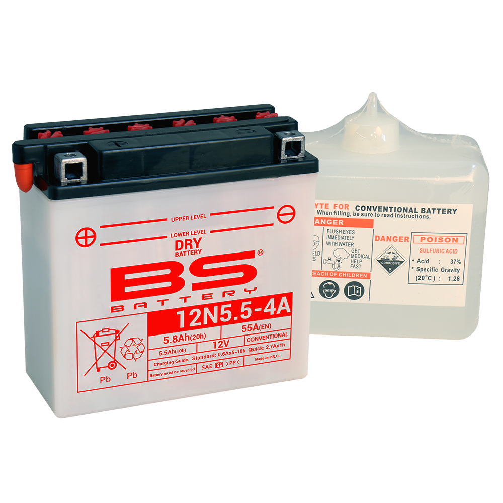 bateria bs battery 12n5 5-4a
