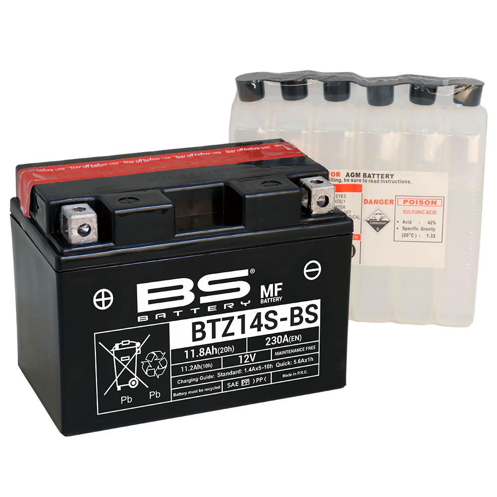 bateria bs battery bs btz14s-bs