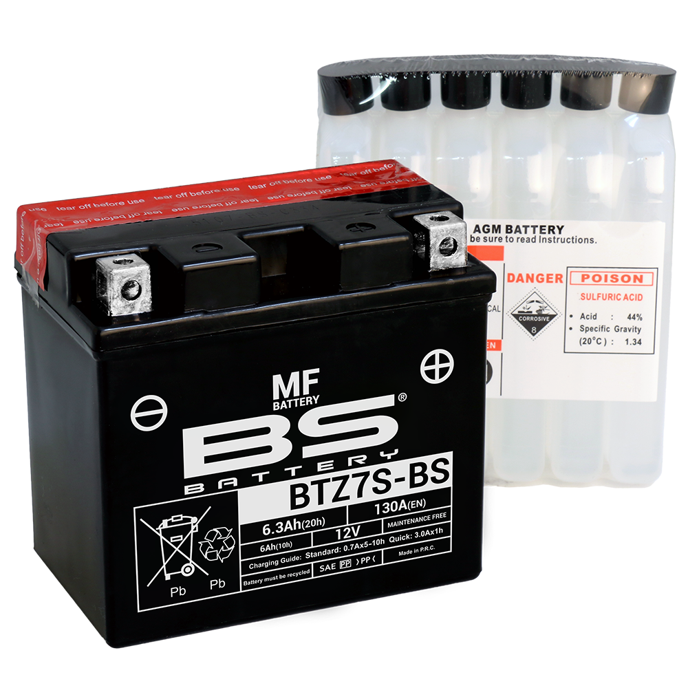 batería bs battery btz7s-bs para motocicleta, scooter y más