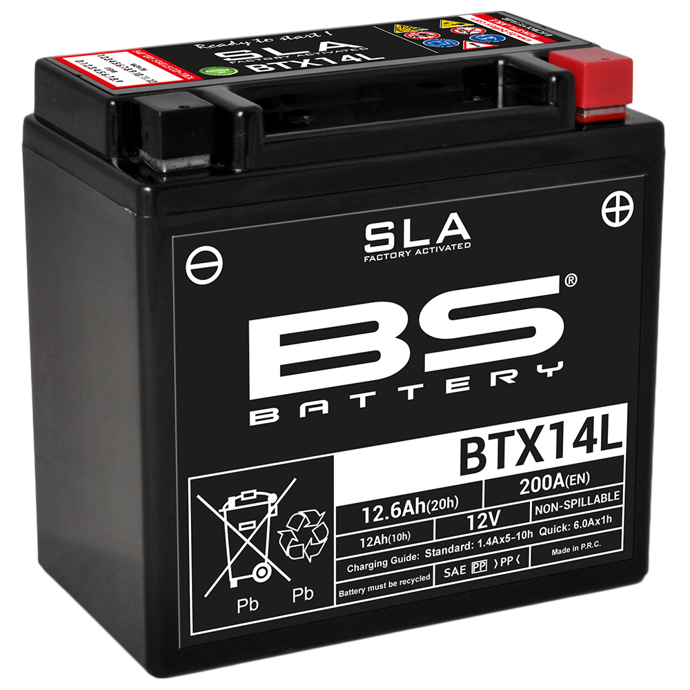 bateria sellada en fabrica sla btx14l (fa)