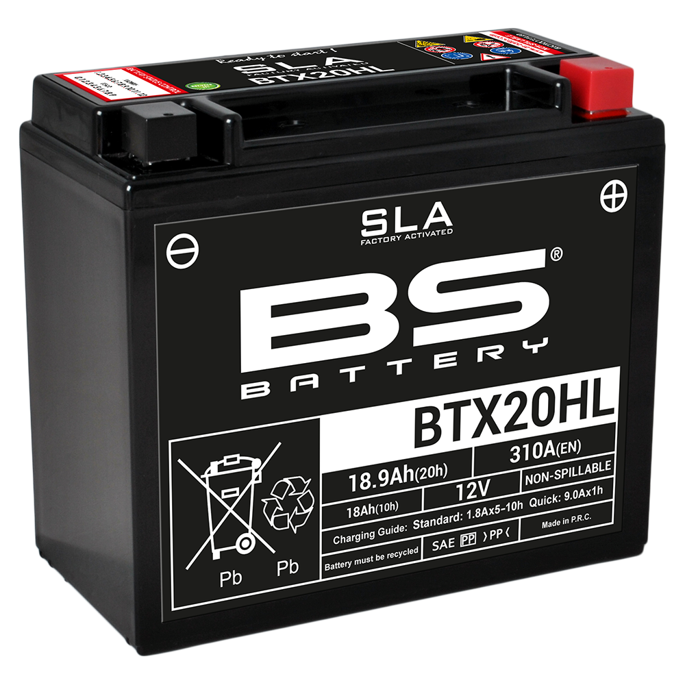 bateria bs battery sla btx20hl (fa)