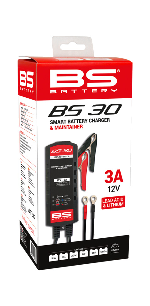 cargador de bateria inteligente bs30 - 12v 3a