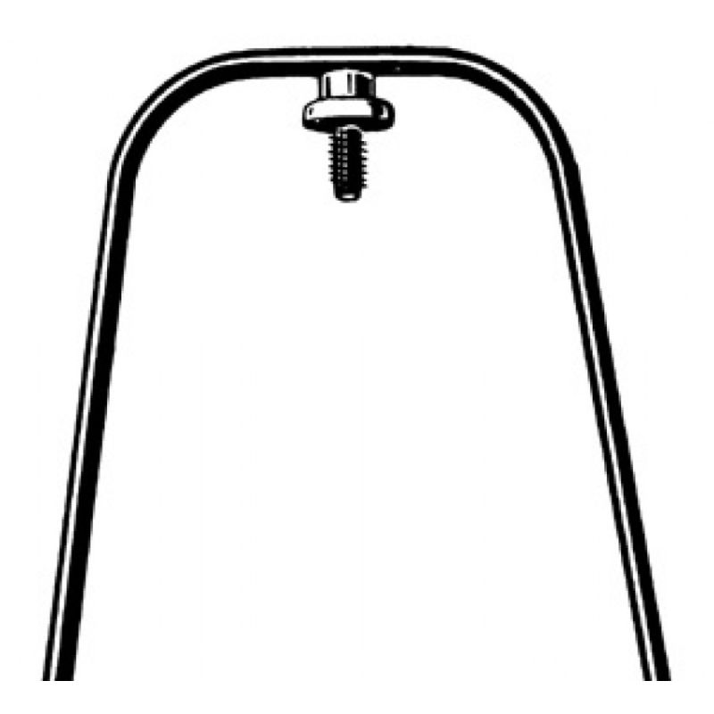 BÜCHEL Varilla para fijación de guardabarros al eje ZINC 20" 2055 MM 282 MM - Bild 1 von 1