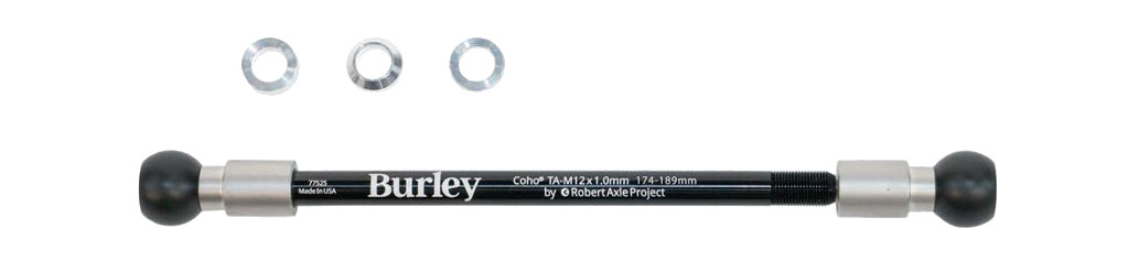 eje pasante para remolque coho m12x1.0 174-189 mm