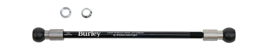 eje pasante para remolque coho m12x1.0 217-229 mm